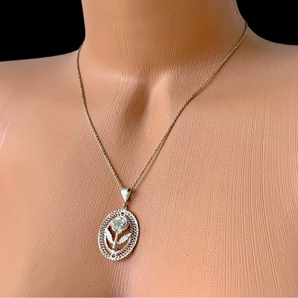 925 sterling silver pendant - Picture 3 of 9